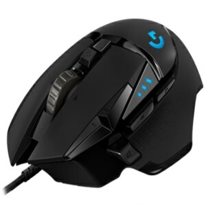 MOUSE GAMING LOGITECH G502 HERO OPTICO ALAMBRICO USB LIGHTSYNC RGB 25000DPI NEGRO
