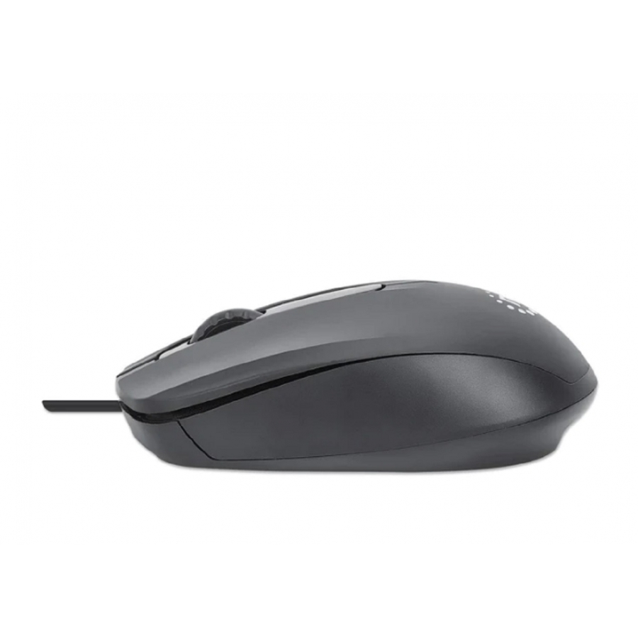 MOUSE,MANHATTAN,190190, OPTICO ESTNDAR USB NEGRO - Manhattan