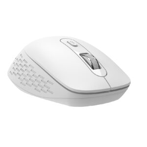 MOUSE ACTECK OPTIMIZE FLOW MI480 / INALAMBRICO / 1600 DPI / 5 BOTONES SCROLL / ALCANCE 10 M / DONGLE BT 2.4 MHZ / BLANCO / AC