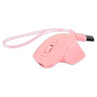 MINI MOUSE RECARGABLE SILENCIOSO, CONEXION DUAL 2.4GHZ+BLUETOOTH RECEPTOR USB/USB-C ROSA PERFECT CHOICE - Perfect Choice
