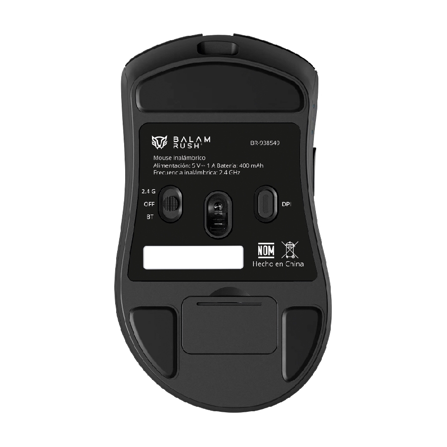 MOUSE GAMER BALAM RUSH DRIFT PERFORM MG5 / DUAL INALAMBRICO – ALAMBRICO / RECARGABLE USB / 5 BOTONES / SENSOR OPTICO 12,000 D