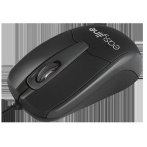 MOUSE ALAMBRICO OPTICO 1000 DPI CONECTOR USB EASY LINE BY PERFECT CHOICE – NEGRO - Perfect Choice
