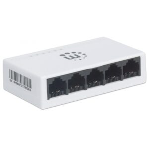 SWITCH,MANHATTAN,560672, 5 PTOS 10/100 DESKTOP BLANCO MH