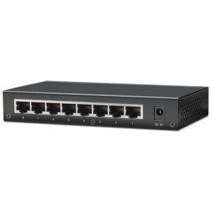 SWITCH,INTELLINET,530347, GB 8 PTOS METAL