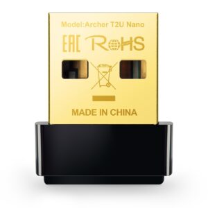 TARJETA DE RED | TP-LINK | ARCHER T2U NANO | USB | DUAL BAND AC600 | 5GHZ 433MBPS 2.4GHZ | 150MBPS - TP-LINK