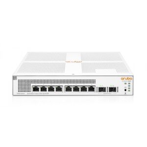 SWITCH HPE ARUBA JL681A INSTANT ON 1930 8G POE CLASE 4 2 SFP 124 W ADMINISTRABLE CAPA 2 SMART MANAGED - Hewlett Packard Enter