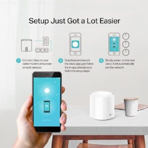 ROUTER | TP-LINK | DECO X202-PACK |AX1800 |WHOLE-HOME SISTEMA EN MALLA | WIFI 6 - TP-LINK