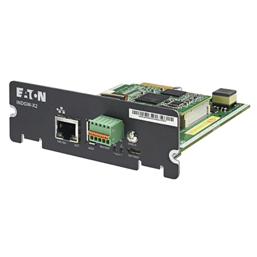 TARJETA DE RED INDUSTRIAL EATON GATEWAY CARD (X-SLOT) (COMPACTIBLE CON NO BREAK / UPS BLADEUPS, 9155, 9155 MARINE, 9355, 9395