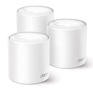 ROUTER TP-LINK DECO X553-PACK WIFI 6 AX3000 5GHZ 2402 MBPS 802.11AX. 2.4GHZ 574 MBPS 802.11AX 2X2 MU-MIMO SUSTITUYE A DECO P9