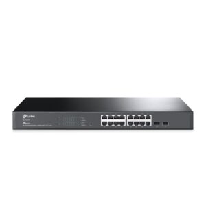 SWITCH TP-LINK TL-SG2218 ADMINISTRABLE GIGABIT DE 16 PUERTOS 2 RANURAS SFP SUSTITUYE A T2600G-18TS - TP-LINK