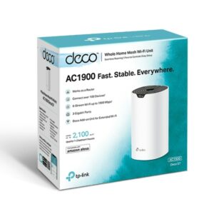 ROUTER | TP-LINK | DECO S7(1-PACK) | WIFI MESH | AC1900 | MODO ROUTER Y AP | CONECTE MAS DE 100 DISPOSITIVOS - TP-LINK