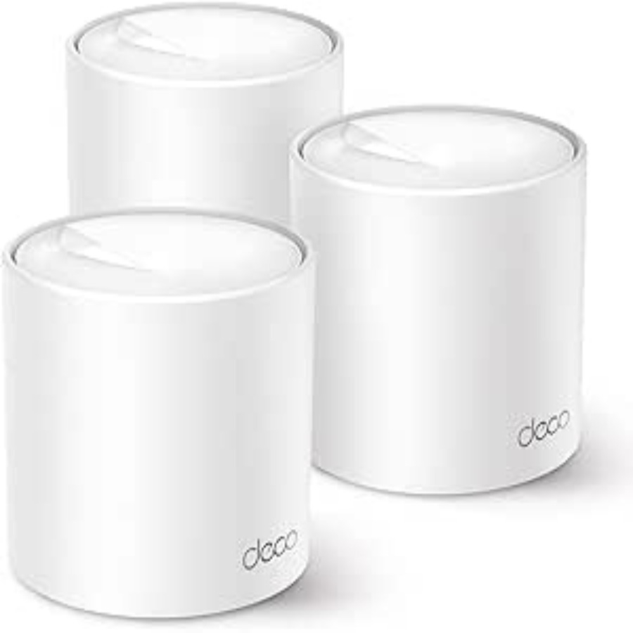 ROUTER | TP-LINK |DECO X10 (3-PACK) | MESH | WIFI 6 | AX1500 | 2 PUERTOS GIGABIT | CONECTA HASTA 120 DISPOSITIVOS - TP-LINK