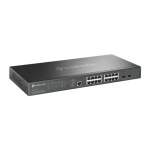 SWITCH | TP-LINK | SG3218XP-M2 | OMADA L2+ DE 16 PUERTOS A 2.5G Y 2 SFP+ A 10G | 8 POE+ - TP-LINK