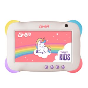TABLET GHIA KIDS 7 PULG/A133 QUADCORE/2GB RAM/32GB /2CAM/WIFI/BLUETOOTH/2500MAH/ANDROID 13 GO /VIOLETA - Ghia