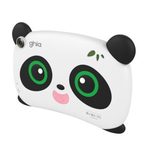 TABLET KIDS /A333 PENTACORE/ 7 PULG IPS /4GB RAM/64GB /USB C/2CAM/WIFI/BLUETOOTH/2500MAH/ANDROID 15 /PANDA OJOS VERDES - Ghia