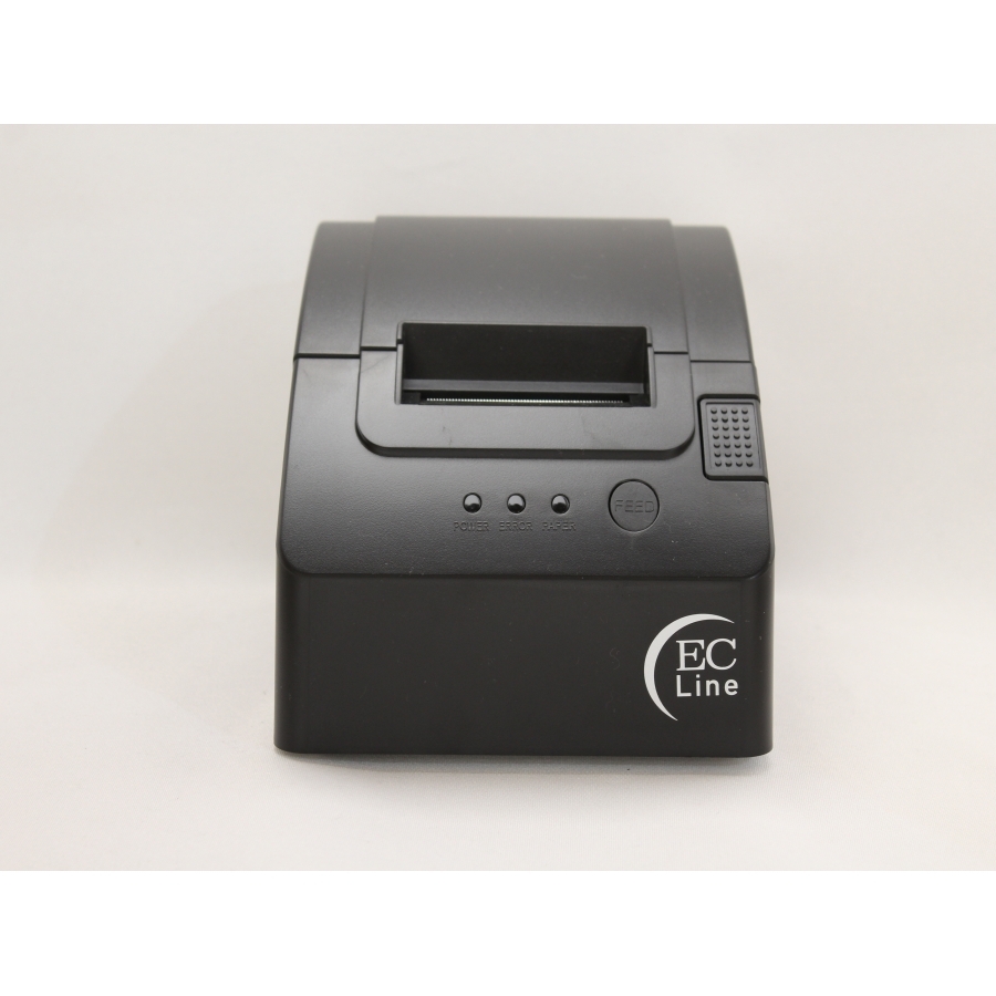 MINIPRINTER EC LINE EC-PM-58110, NEGRO, TERMICA, 58 MM, USB, SERIAL, RJ11, CORTE MANUAL, 110 MM/SEG - Ec Line