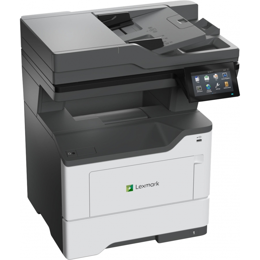 MULTIFUNCIONAL LEXMARK MX532ADWE, NP 38S0825, PPM 46 NEGRO, LASER MONOCROMATICO, USB, WIFI, DUPLEX, OFICIO
