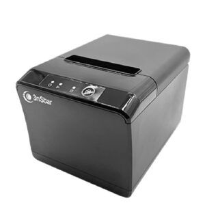 MINIPRINTER 3NSTAR RPT004, NEGRO, TERMICA, 80MM, USB, ETHERNET RED, 230MM/SEG, RECIBO - 3Nstar