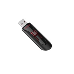 MEMORIA SANDISK 128GB USB 3.0 CRUZER GLIDE Z600 NEGRO C/ROJO SDCZ600-128G-G35 - SANDISK