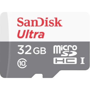 MEMORIA SANDISK MICRO SDHC 32GB ULTRA 100MB/S CLASE 10 C/ADAPTADOR SDSQUNR-032G-GN3MA - SANDISK