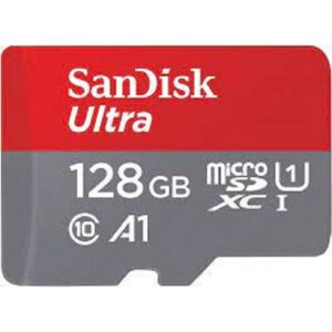 MEMORIA SANDISK MICRO SDXC 128GB ULTRA 140MB/S CLASE 10 C/ADAPTADOR SDSQUAB-128G-GN6MA