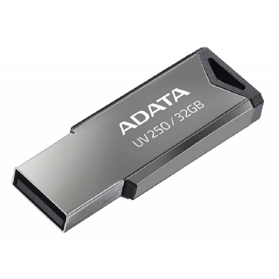 MEMORIA ADATA 32GB USB 2.0 UV250 METALICA (AUV250-32G-RBK) - Adata