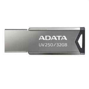 MEMORIA ADATA 32GB USB 2.0 UV250 METALICA (AUV250-32G-RBK) - Adata