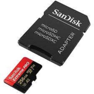 MEMORIA SANDISK MICRO SDXC 256GB EXTREME PRO 200MB/S 4K CLASE 10 A2 V30 C/ADAPTADOR SDSQXCD-256G-GN6MA - SANDISK