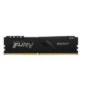 MEMORIA RAM KINGSTON DIMM DDR4 16GB 3600MT/S FURY BEAST BLACK CL18 288PIN 1.35V C/DISIPADOR DE CALOR P/PC/GAMER/ALTO RENDIMIE