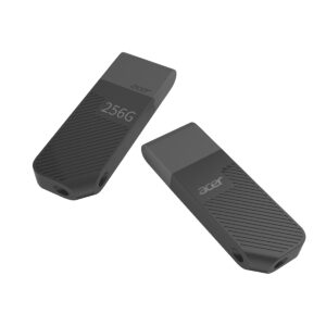 MEMORIAUSB ACER UP300 256GB 3.2 LECT. 120MB/S ESCRIT. 100MB/S COLOR NEGRO (BL.9BWWA.528) - Biwin Acer
