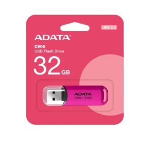 MEMORIA ADATA 32GB USB 2.0 C906 ROSA AC906-32G-RPP - Adata
