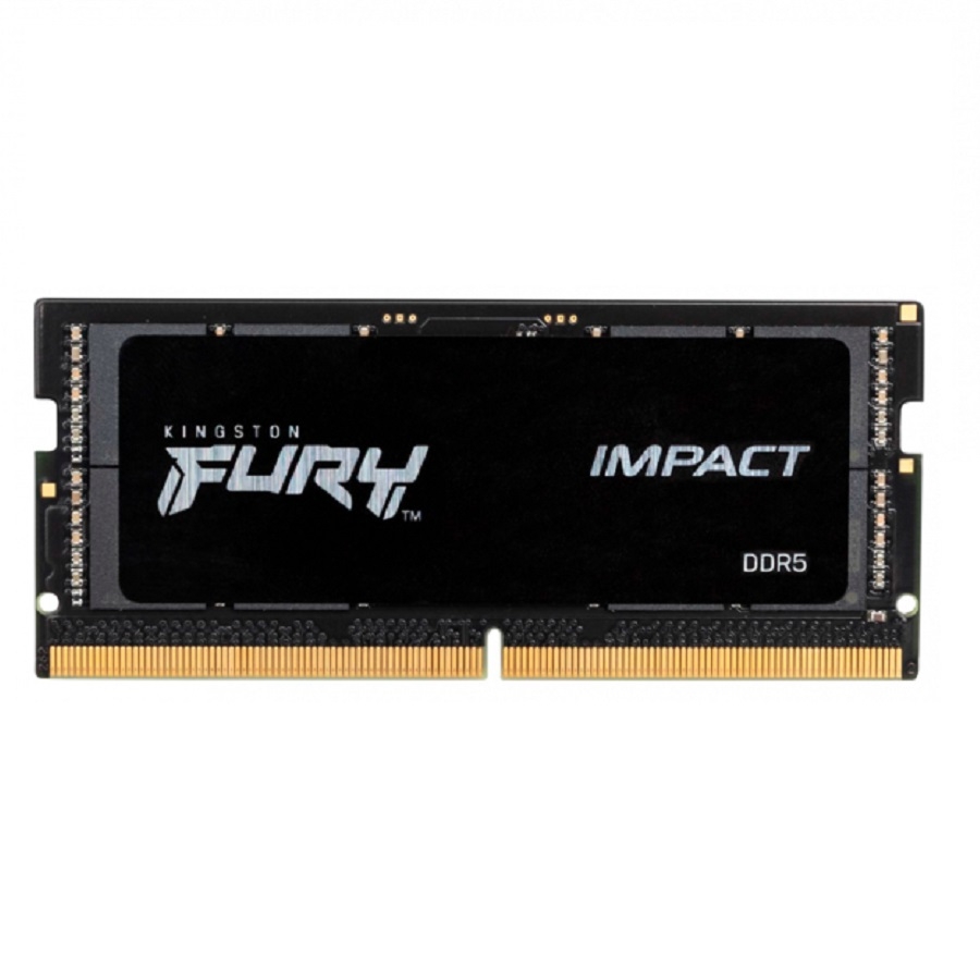 MEMORIA RAM KINGSTON SODIMM DDR5 16GB 5600MT/S FURY IMPACT BLACK CL40 262PIN 1.1V C/DIFUSOR DE CALOR P/LAPTOP KF556S40IB-16