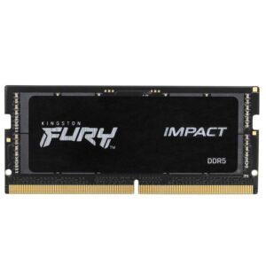 MEMORIA RAM KINGSTON SODIMM DDR5 32GB 4800MT/S FURY IMPACT BLACK CL38 262PIN 1.1V C/DIFUSOR DE CALOR P/LAPTOP KF548S38IB-32