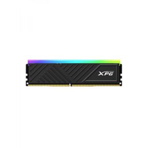 MEMORIA XPG SPECTRIX D35G UDIMM DDR4 8GB PC4-25600 3200MHZ CL16 288PIN 1.35V RGB CON DISIPADOR PC/GAMER COLOR NEGRO AX4U32008
