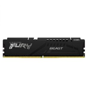 MEMORIA RAM KINGSTON DIMM DDR5 16GB 5600MT/S FURY BEAST BLACK EXPO CL36 288PIN 1.25V C/DISIPADOR DE CALOR P/PC/GAMER/ALTO REN