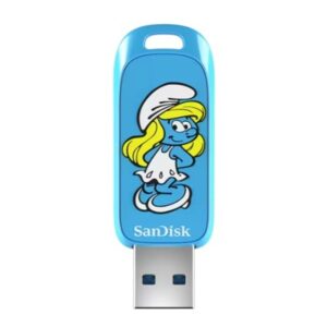 MEMORIA SANDISK 256GB USB 3.2 SMURFS PITUFINA LECTURA 130MB/S SDCZIS-256G-G46 - SANDISK