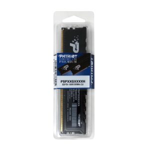MEMORIA RAM PATRIOT SIGNATURE PREMIUM UDIMM DDR4 8GB 3200MHZ CL22 PC4-25600 288PIN 1.2V PC (PSP48G3200H1) - Patriot