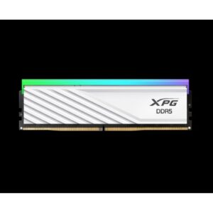 MEMORIA RAM ADATA XPG LANCER BLADE DDR5, 8GB 5600MHZ, CL46, XMP/EXPO RGB CON DISIPADOR COLOR BLANCA (AX5U5600C468G-SLABRWH) -