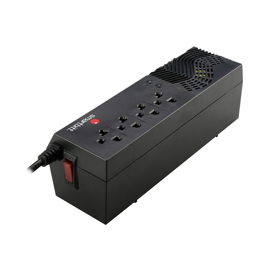 REGULADOR DE VOLTAJE SMARTBITT SBAVR1200S 1200VA / 600W 4 CONTACTOS. - Smartbitt