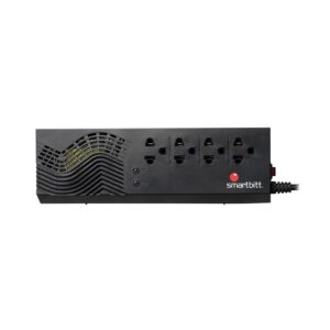 REGULADOR DE VOLTAJE SMARTBITT SBAVR1200S 1200VA / 600W 4 CONTACTOS. - Smartbitt