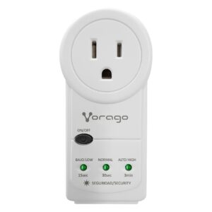 PROTECTOR DE VOLTAJE / VORAGO / AVR-300-WH 1,800W RJ45 PORTATIL NEGRO ELECTRODOMSTICOS - Vorago