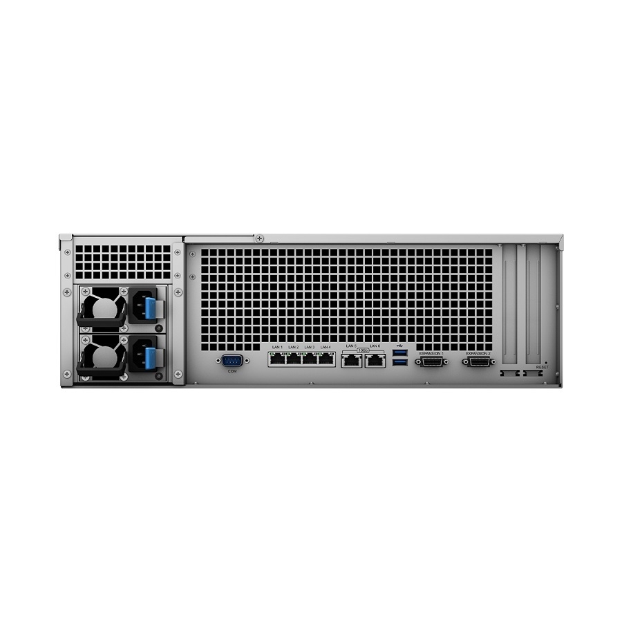 NAS SYNOLOGY RS4021XS+ /16 BAHIAS/ 8 NUCLEOS 2.1BASE- 2.7TURBO GHZ/16 GB DDR4 ECC UDIMM/LANGIGABITX4/ LAN 10GBE X2/USB 3.2 X