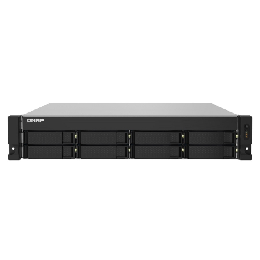 NAS QNAP TS-832PXU-4G/ 8 BAHIAS SATA HDD 3,5/RACK 2U/NUCLEO CUADRUPLE 1.7GHZ/4GB DDR4 UDIMM AMPLIABLE A 16GB/2 PTO 2,5 GBE /2