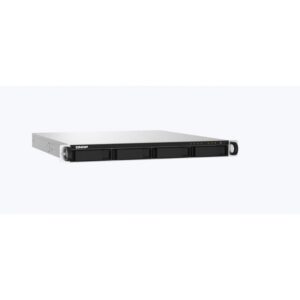 NAS QNAP TS-432PXU-2G /4 BAHIAS SATA HDD 3,5/RACK 1U/NUCLEO CUADRUPLE 1.7GHZ/2GB DDR4 UDIMM HASTA 16GB/2 PTO 2,5 GBE /2 PTO 10 GBE/USB 3.2 X4/ HOTSWAP/ NO INCLUYE DISCOS/ HASTA 72TB