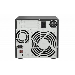 NAS QNAP TS-473A-8G/ 4 BAHIAS NUCLEO CUADRUPLE HASTA 2.7 GHZ AMD RYZEN 8GB DDR4 SO-DIMM/2 PTO 2,5 GBE / 1 PTO 10GBE/ USB 3.2X3/ HOTSWAP/SATA/HASTA 72TB/ NO INCLUYE DISCOS