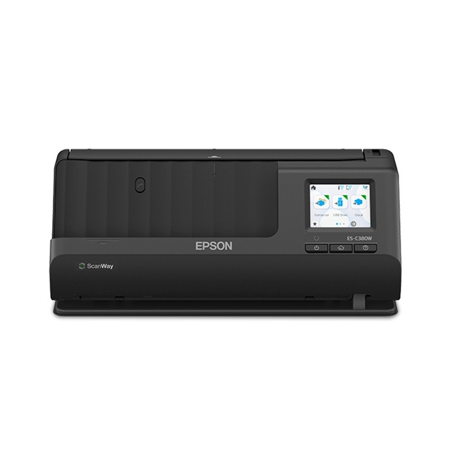 ESCANER EPSON WORKFORCE ES-C380W, 30 PPM / 60IPM, 600D PI,1200 DPI, LED RGB, USB, WIFI - Epson