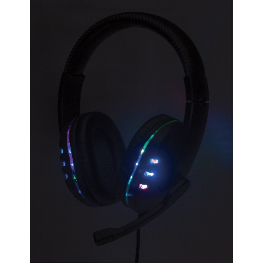 AUDIFONOS DIADEMA, MANHATTAN,176088,AUDIFONO C/MICROFONO USB GAMING - Manhattan
