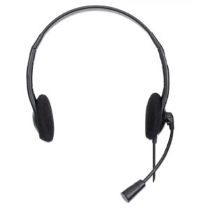 AUDIFONO DIADEMA ,MANHATTAN,179850, C/MICROFONO USB LIGERO - Manhattan