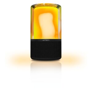 BOCINA ACTECK GLEE PURE AP70 / INALAMBRICA / BLUETOOTH – CONEXION TWS 3.5 MM / SONIDO ESTEREO / 20 W / ILUMINACION LED / SUBW