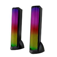 BOCINA GAMER BALAM RUSH GLIMM TOWER BG575 / ALAMBRICA USB / BLUETOOTH CONEXIN 3.5 MM / SONIDO ESTEREO / 10 W / ILUMINACION LE